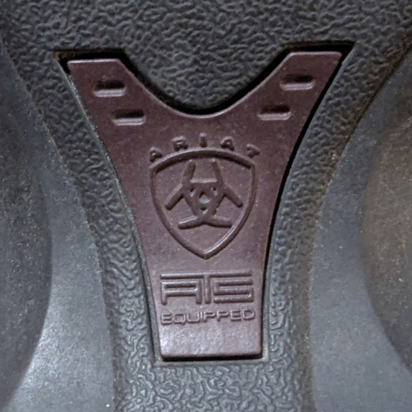 Ariat Womens Tan Leather Camel Slip-On Clogs Size 7.5B - Picture 10 of 13